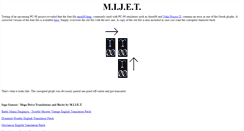 Desktop Screenshot of mijet.eludevisibility.org